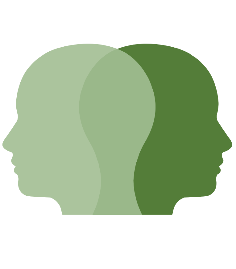 Overlapping heads
